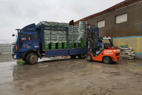 濰坊市鄉鎮鍍鋅鋼板環衛垃圾桶交貨