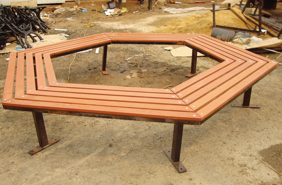 東營圍樹椅定做，青島公園椅