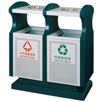 戶外鋼制分類(lèi)果皮箱